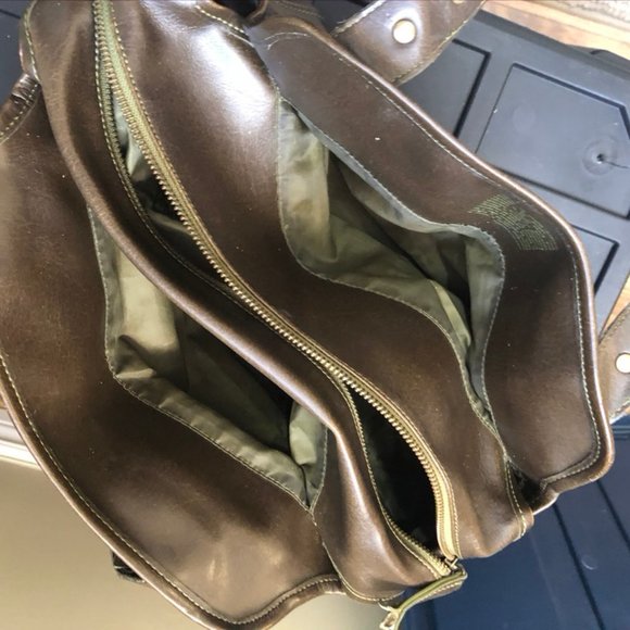 Matt & Nat Used Brown Purse - Picture 3 of 3